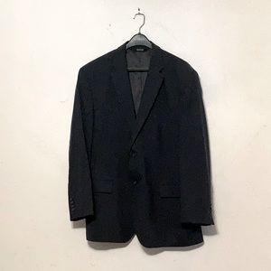 Navy blue suit jacket